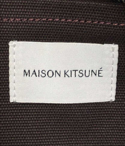 MAISON KITSUNE トートバッグ ショルダーバッグ 2WAY 斜め掛け レディース メゾンキツネ