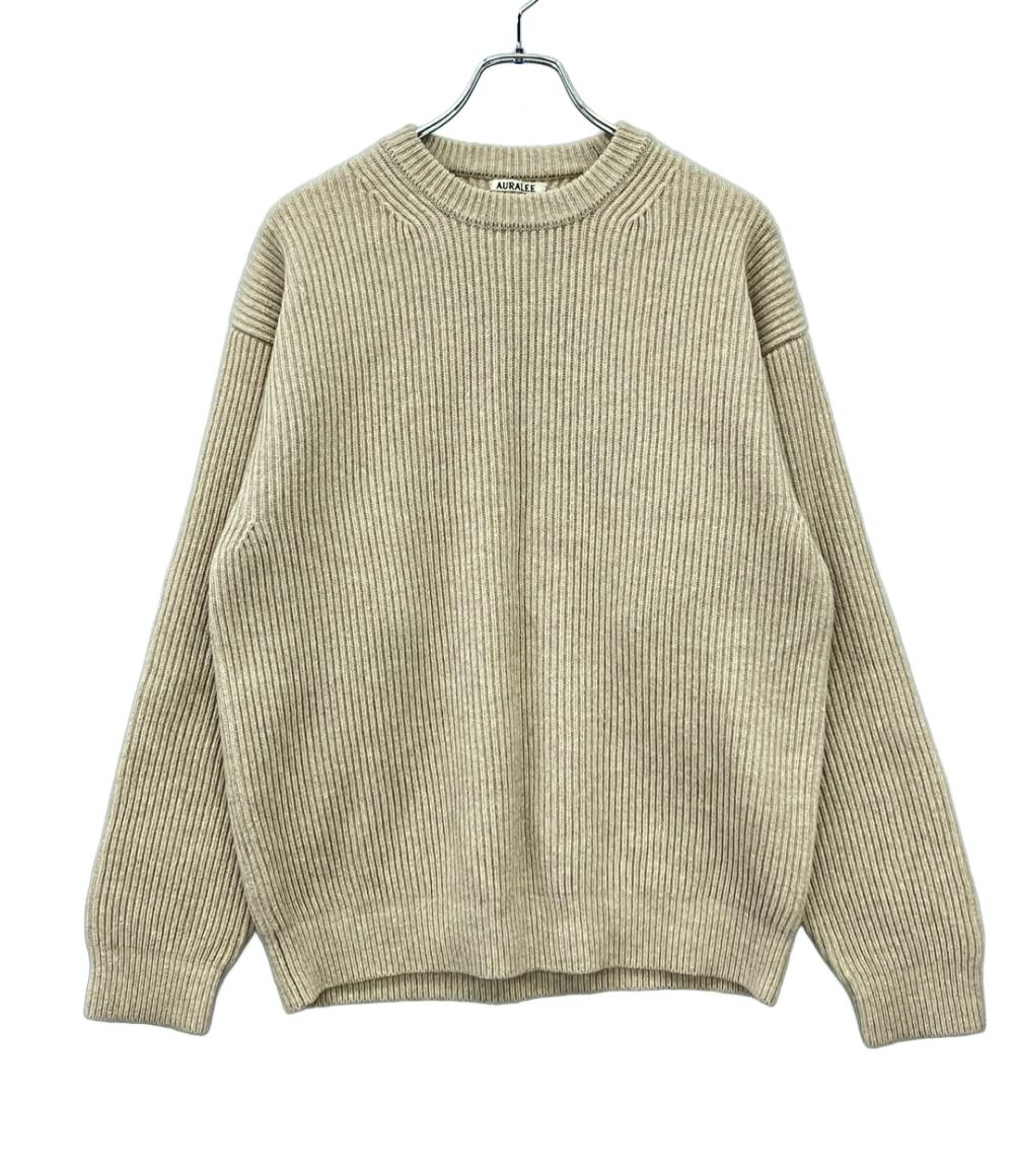美品 オーラリー カシミヤ混 長袖ニット メンズ SIZE 5 (L) AURALEE
