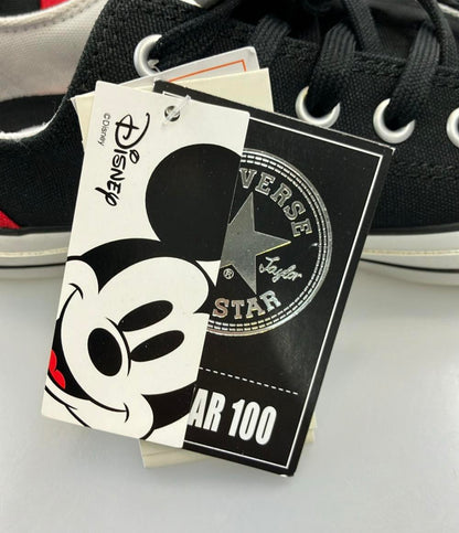 美品 CONVERSE ローカットスニーカー ×ミッキーマウス ディズニー レディース SIZE 25.0 (XL) コンバース