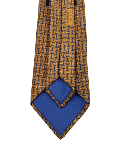美品 エルメス ネクタイ シルク100% メンズ HERMES