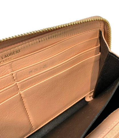 サンローラン ラウンドファスナー長財布 レディース SAINT LAURENT