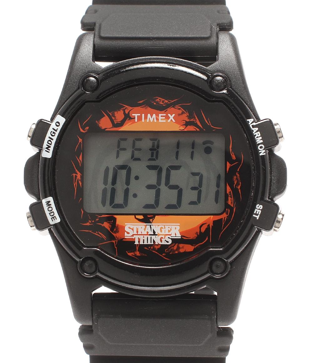 TIMEX 腕時計 ストレンジャーシングスコラボ アトランティス 100 クオーツ TW2V51000 メンズ タイメックス
