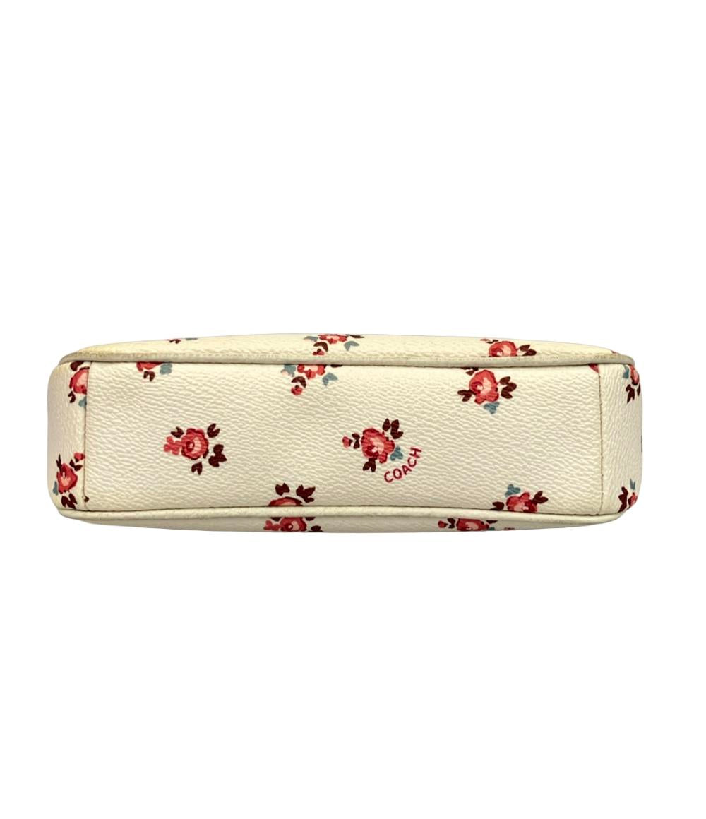 coach コーチ ハンドバッグ ショルダーバッグ ホワイト 花柄 コーチ COACH ショルダー バッグ （FLOWER） -waja bazar - 海外