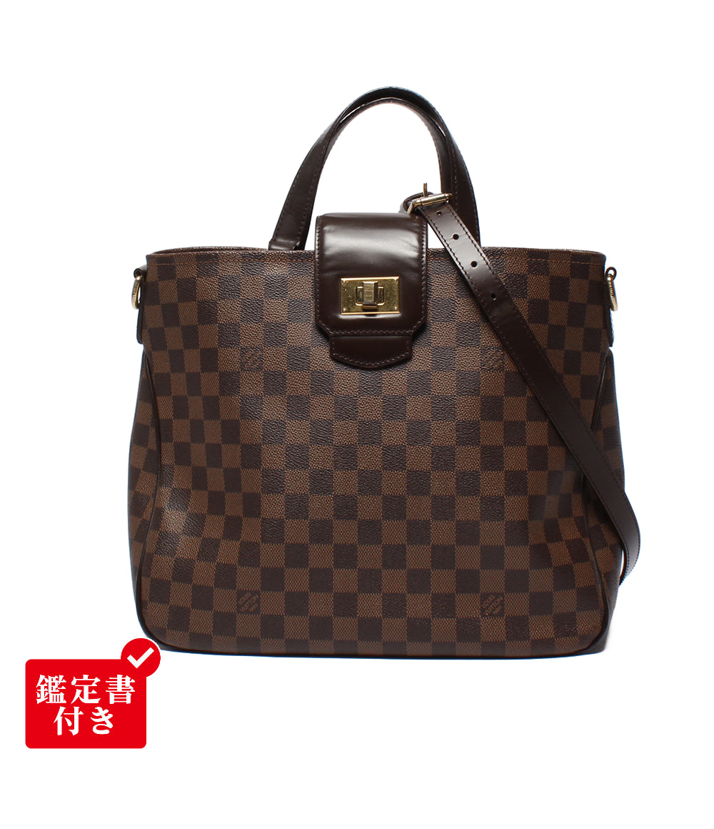 LOUIS VUITTON 2way ハンドバッグ ショルダーバッグ 肩掛け カバ ローズベリー ダミエ N41177 レディース ルイ・ヴィトン
