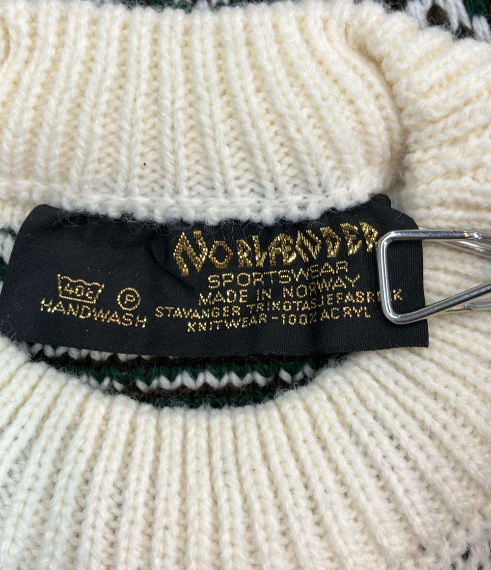 美品 ノーランダー 長袖ニット レディース NORLANDER