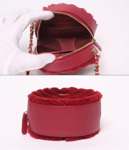 美品 CHANEL チェーンショルダーバッグ 肩掛け 斜め掛け 28番台 ゴールド金具 Vステッチ レディース シャネル