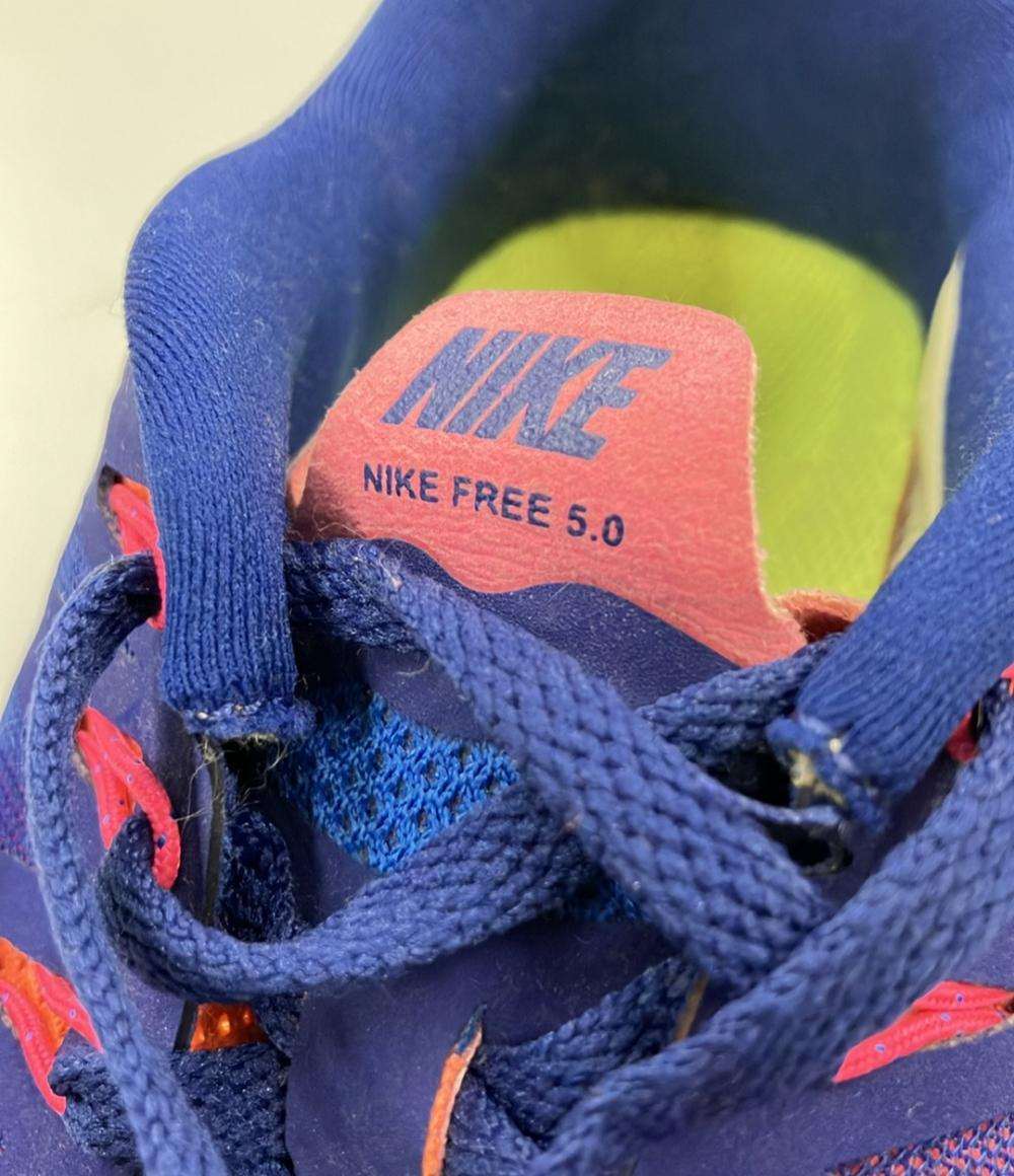 NIKE ローカットスニーカー FREE 5.0 642199-401 レディース SIZE 22.5 (S) ナイキ