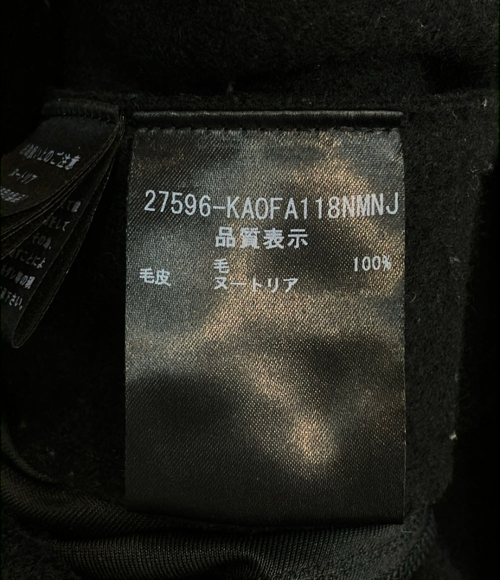 FOXEY ウール コートワンピース 27596-KAOFA118NMNJ レディース SIZE 38 (S) フォクシー