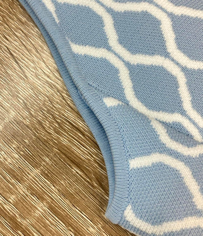Maje ノースリーブワンピース フレア ジャカードニット フィット ミニ レディース SIZE 42 (L) マジェ