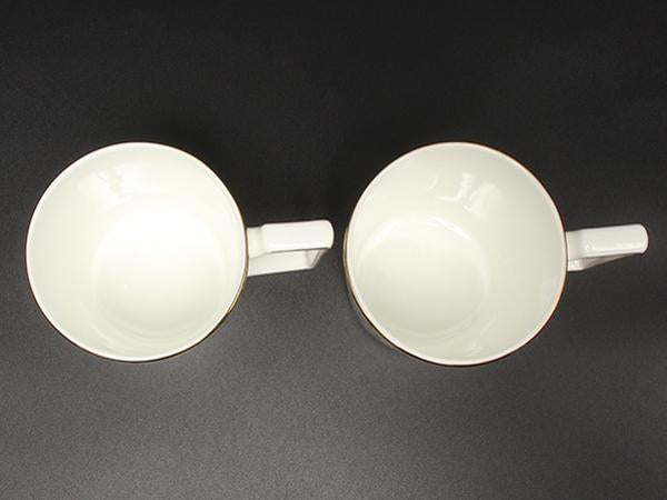 美品 WEDGWOOD マグカップ 2点セット ペア ルネッサンス ゴールド ピンク ブルー ウェッジウッド