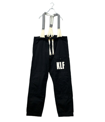 SAINT MICHAEL ロングパンツ ×The KLF サスペンダー付き 25AW SM-HR1-0000-C11 メンズ セントマイケル