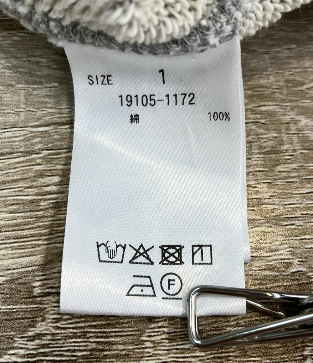 CLANE パーカー 2025aw 長袖 前面プリント ジップアップ ワンポイント LOGO COMPACT ZIP UP HOODIE 19105-1172 レディース SIZE 1 (S) クラネ