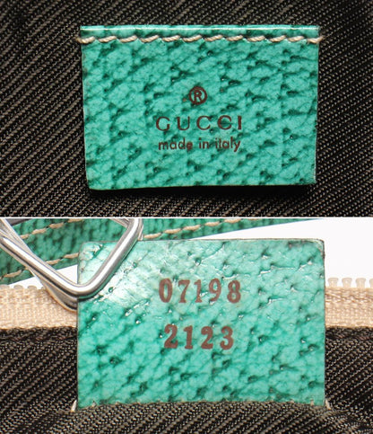 美品 ポーチ ハンドバッグ GGキャンバス 07198 2123 レディース グッチ