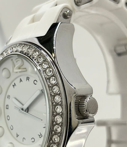 MARC BY MARC JACOBS 腕時計 クオーツ ホワイト MBM2535 レディース マークバイマークジェイコブス