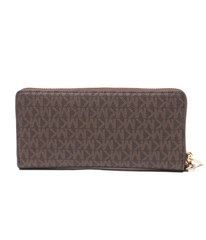 美品 MICHAEL KORS ラウンドファスナー長財布 レディース マイケルコース