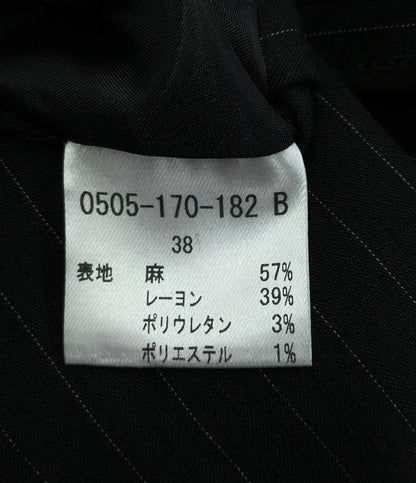 ソブ 9テーラードジャケット ストライプ レディース SIZE 38 (M) sov.