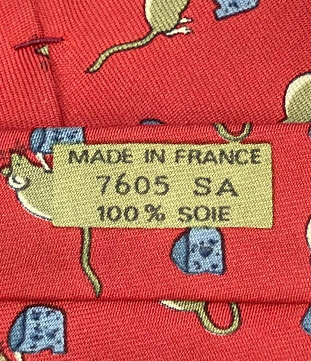 エルメス ネクタイ シルク100% メンズ HERMES