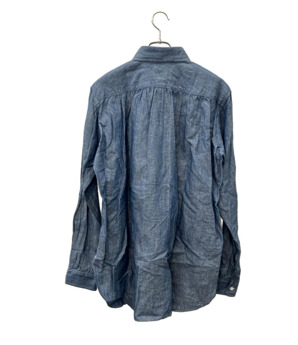 Needles 長袖シャツ  ピンホール シャンブレー シャツ KP205 メンズ SIZE S ニードルズ