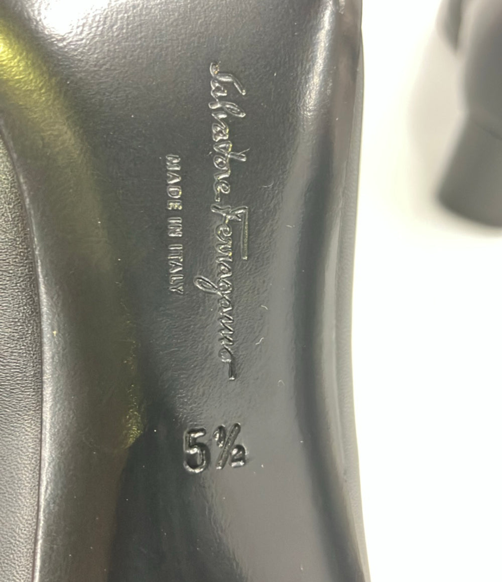 Salvatore Ferragamo ショートブーツ ガンチーニ レディース SIZE 5 1/2 サルヴァトーレフェラガモ
