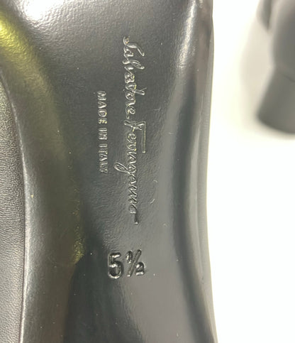 Salvatore Ferragamo ショートブーツ ガンチーニ レディース SIZE 5 1/2 サルヴァトーレフェラガモ