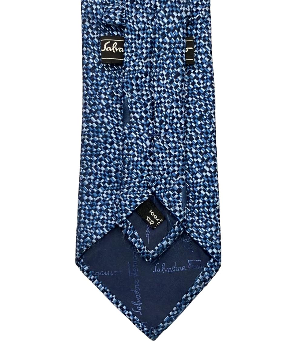 Salvatore Ferragamo ネクタイ シルク 100% メンズ サルヴァトーレフェラガモ