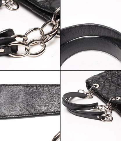 Christian Dior チェーンハンドバッグ チェーントートバッグ 肩掛け ソフト ショッピング トート レディディオール レディース