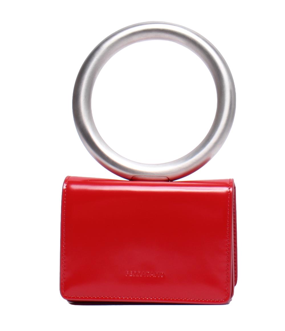 美品 サルヴァトーレフェラガモ ミニハンドバッグ ハンドル カードケース マイクロポーチ レディース Salvatore Ferragamo