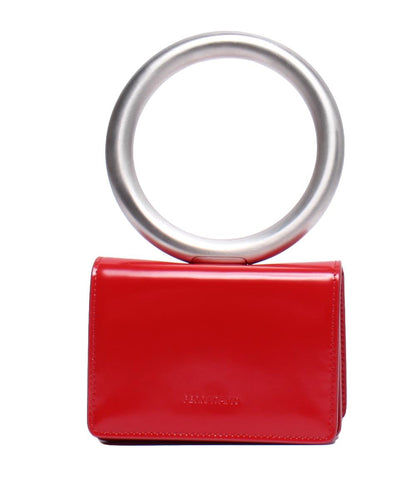 美品 サルヴァトーレフェラガモ ミニハンドバッグ ハンドル カードケース マイクロポーチ レディース Salvatore Ferragamo