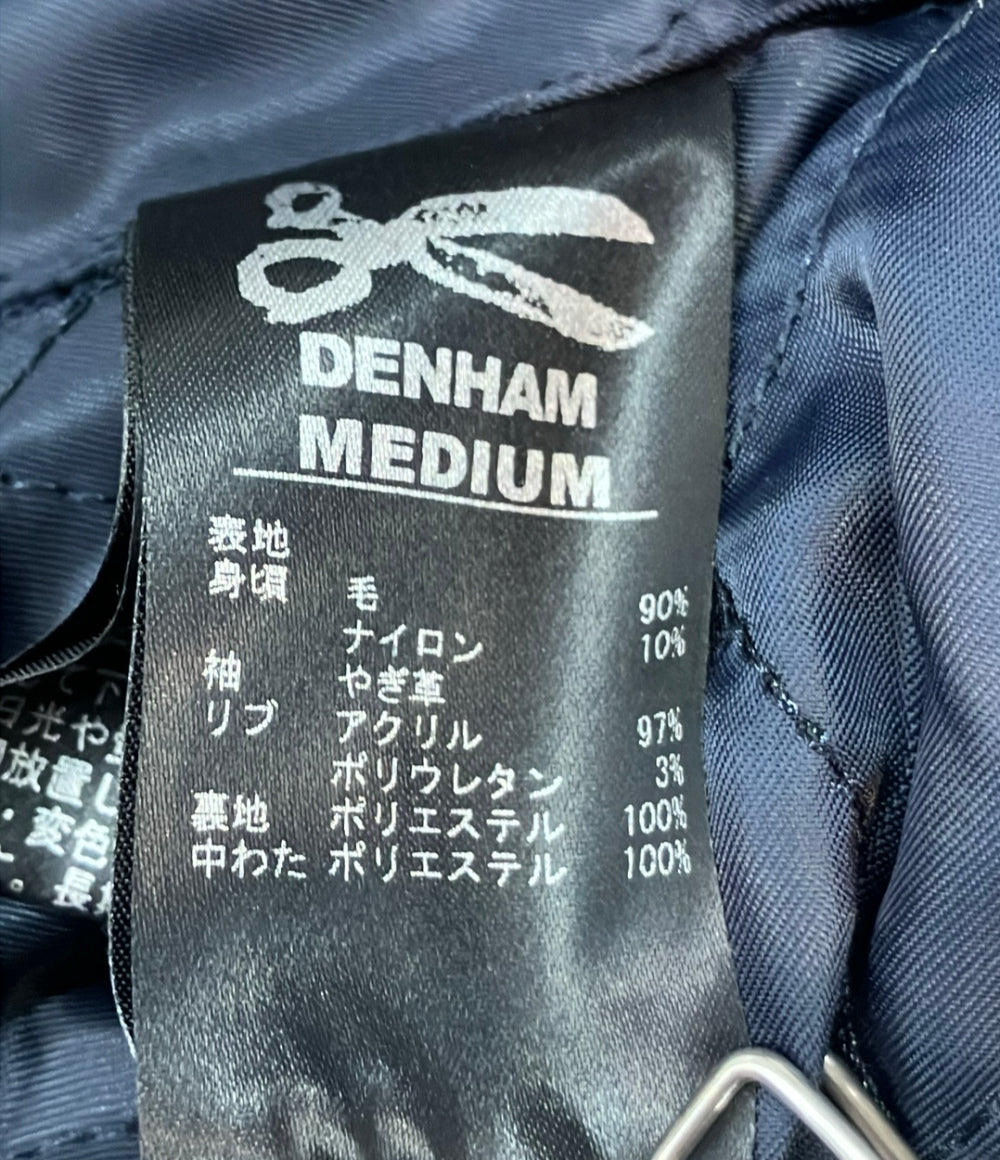 DENHAM ブルゾン 長袖 スナップボタン STADIUM MELTON WOOL BLOUSON 01-22-09-20-001 メンズ SIZE M デンハム