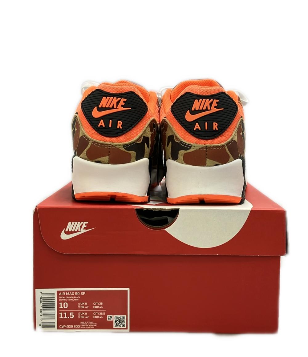 美品 NIKE ローカットスニーカー オレンジカモ エアマックス90 SP CM4039-800 メンズ SIZE 28.0 (XL) ナイキ