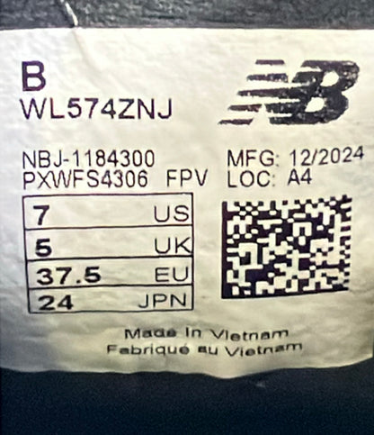 NEW BALANCE ローカットスニーカー WL574ZNJ レディース SIZE 24.0 ニューバランス