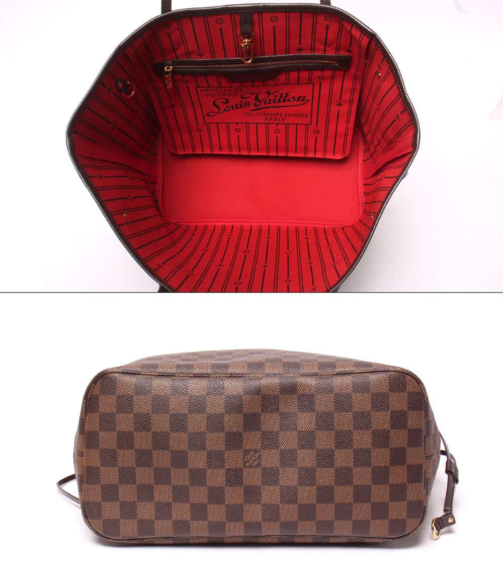 LOUIS VUITTON トートバッグ ショルダーバッグ 肩掛け ネヴァーフル MM ダミエ エベヌ N51105 レディース ルイ・ヴィトン