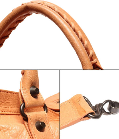 BALENCIAGA 2WAYハンドバッグ ショルダーバッグ 肩掛け ザ シティ 115748 レディース バレンシアガ