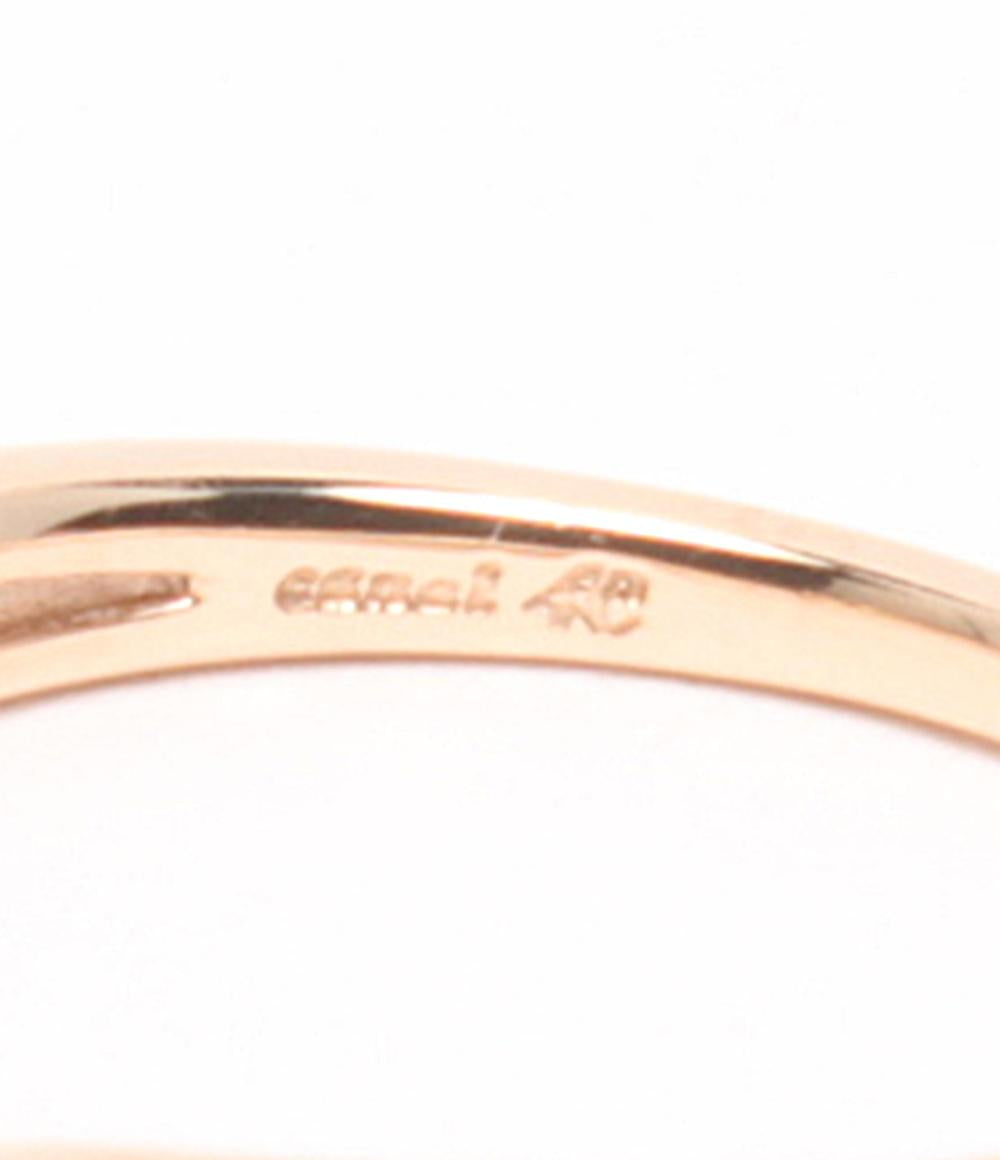 美品 カナルヨンドシー ピンキーリング 指輪 K10 ダイヤ レディース SIZE 3号 canal4℃