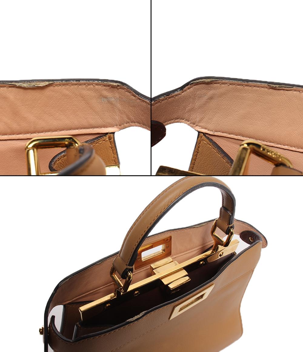FENDI ハンドバッグ アイシーユー スモール ピーカブー レディース