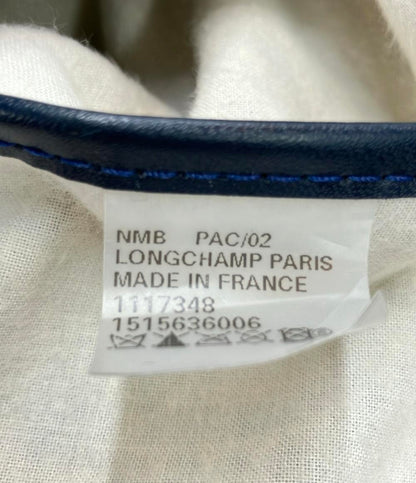 Longchamp ハンドバッグ ショルダーバッグ 2WAY 斜め掛け デニム レディース ロンシャン