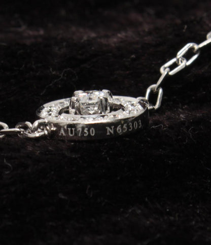 美品 Boucheron ブレスレット K18 アバ ダイヤモンド レディース ブシュロン