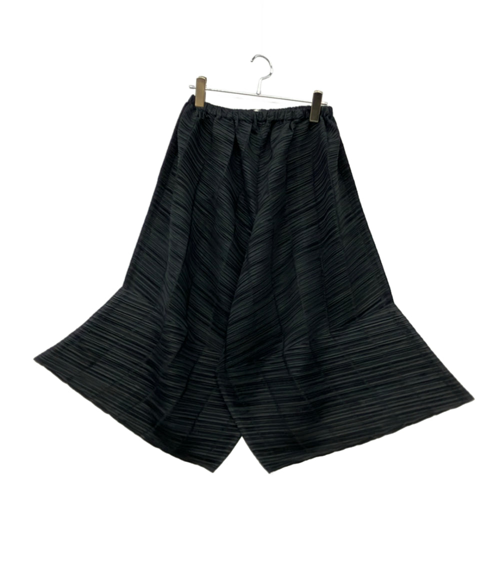 PLEATS PLEASE パンツ プリーツ デザイン 変形 ハーフ PP63-JF511 レディース SIZE 3 (L) プリーツプリーズ