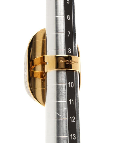 SAINT LAURENT リング 指輪 ルチルクオーツ レディース SIZE 9号 サンローラン