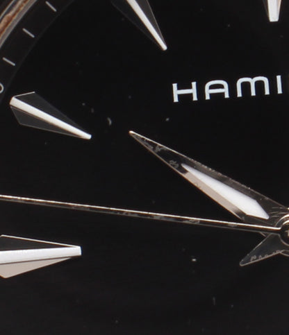 HAMILTON 腕時計 ジャズマスター シービュー デイデイト クオーツ ブラック H375110 メンズ ハミルトン