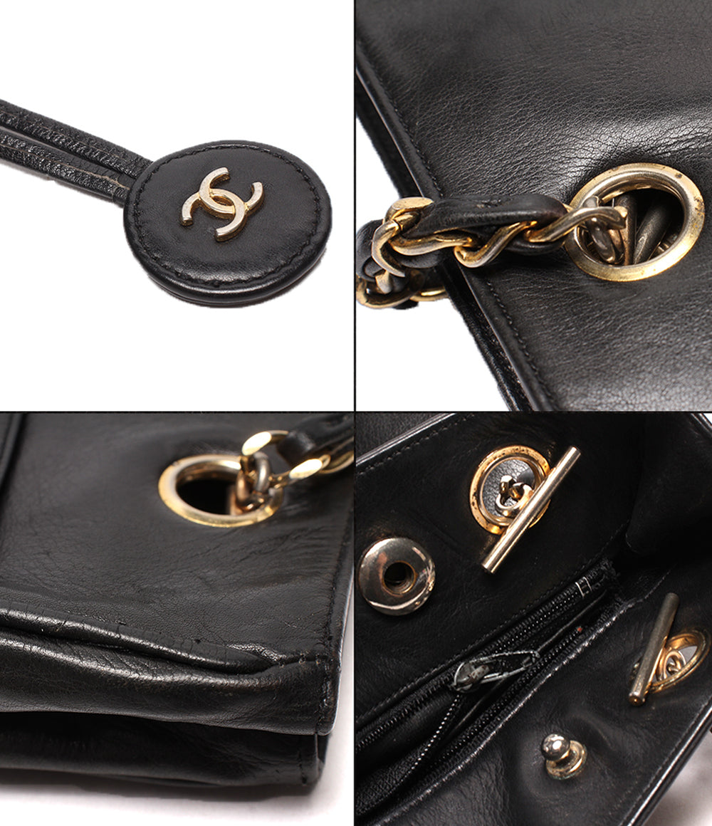 CHANEL チェーンショルダーバッグ トートバッグ ゴールド金具