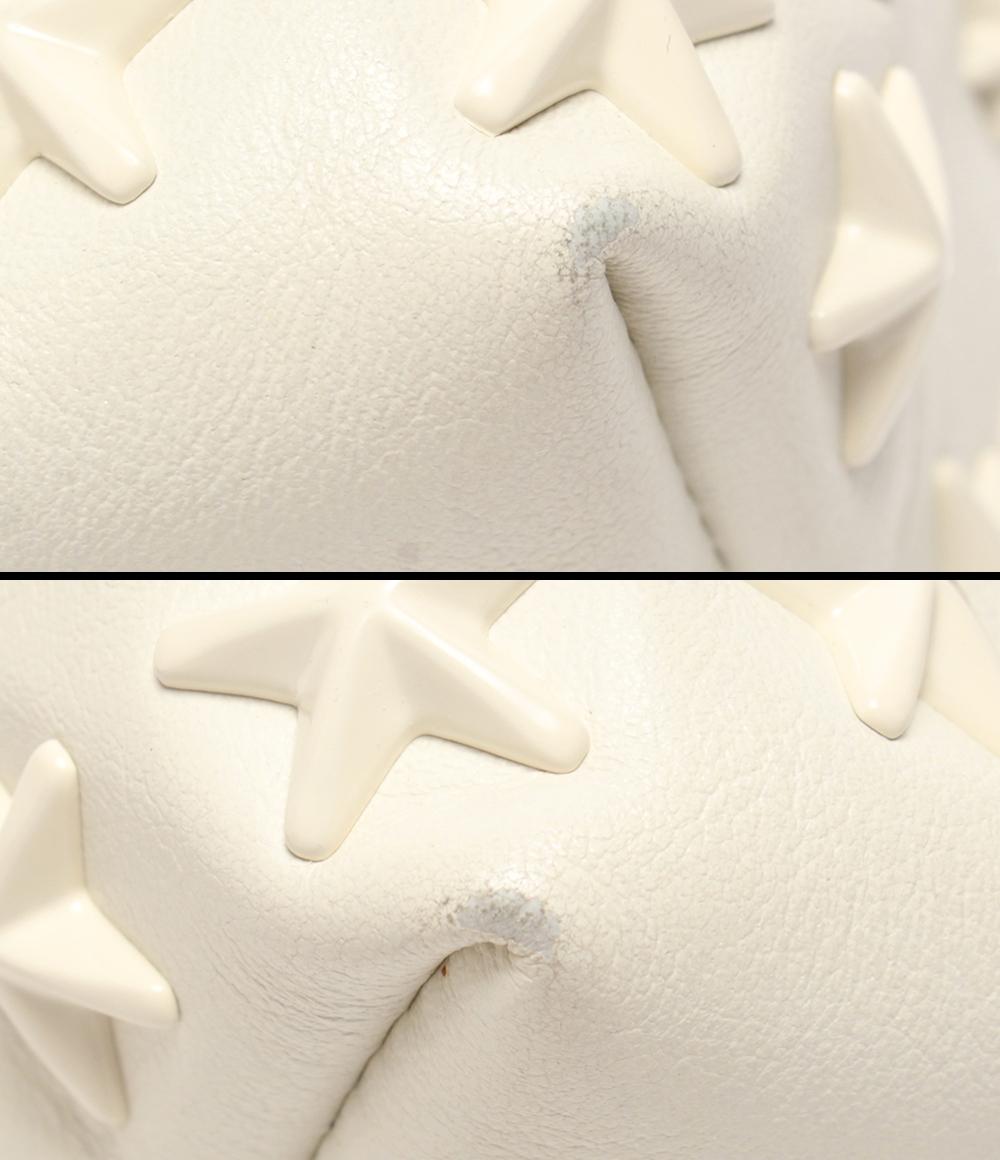 JIMMY CHOO チェーンショルダーバッグ 斜め掛け ハンドバッグ ミニ スタッズ マイクロボンボン レディース ジミーチュウ