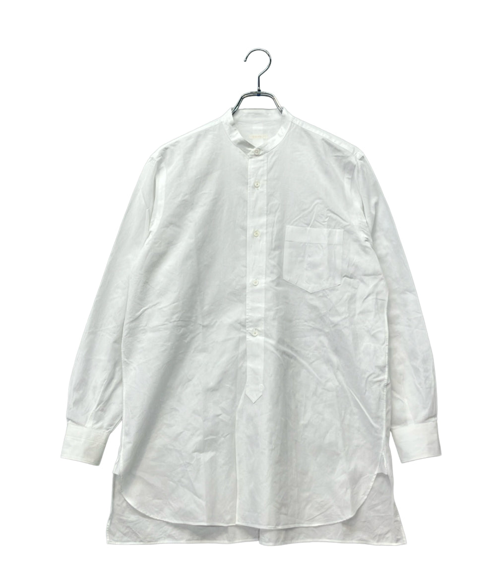 COMOLI 長袖 バンドカラーシャツ U03-02002 メンズ SIZE 0 コモリ