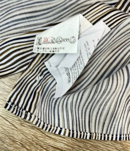 ETRO 長袖シャツ ストライプ柄 波状 162-13190-5796 メンズ SIZE L エトロ