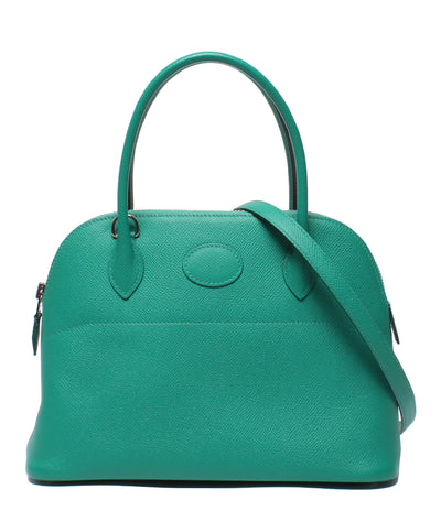 HERMES 2way ハンドバッグ ショルダーバッグ Z刻印 シルバー金具 肩掛け ヴォーエプソン ボリード27 レディース エルメス