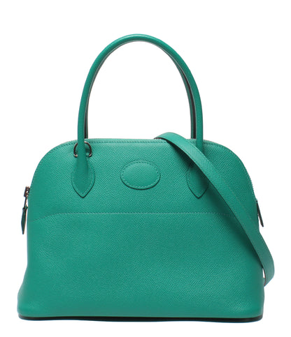 HERMES 2way ハンドバッグ ショルダーバッグ Z刻印 シルバー金具 肩掛け ヴォーエプソン ボリード27 レディース エルメス