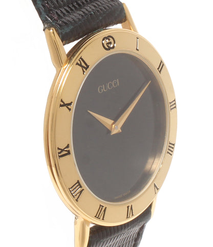 GUCCI 腕時計 クオーツ ブラック 3000.2.M メンズ グッチ
