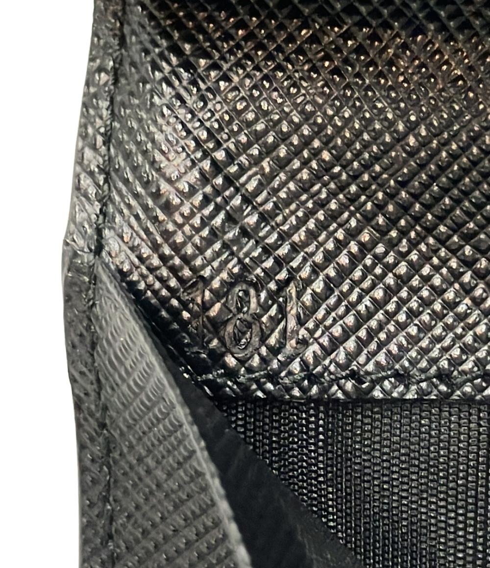 美品 PRADA 6連キーケース サフィアーノ 2PG222 メンズ プラダ