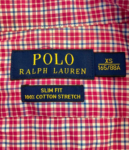 ポロ・ラルフローレン 長袖シャツ チェック柄 メンズ SIZE XS POLO RALPH LAUREN