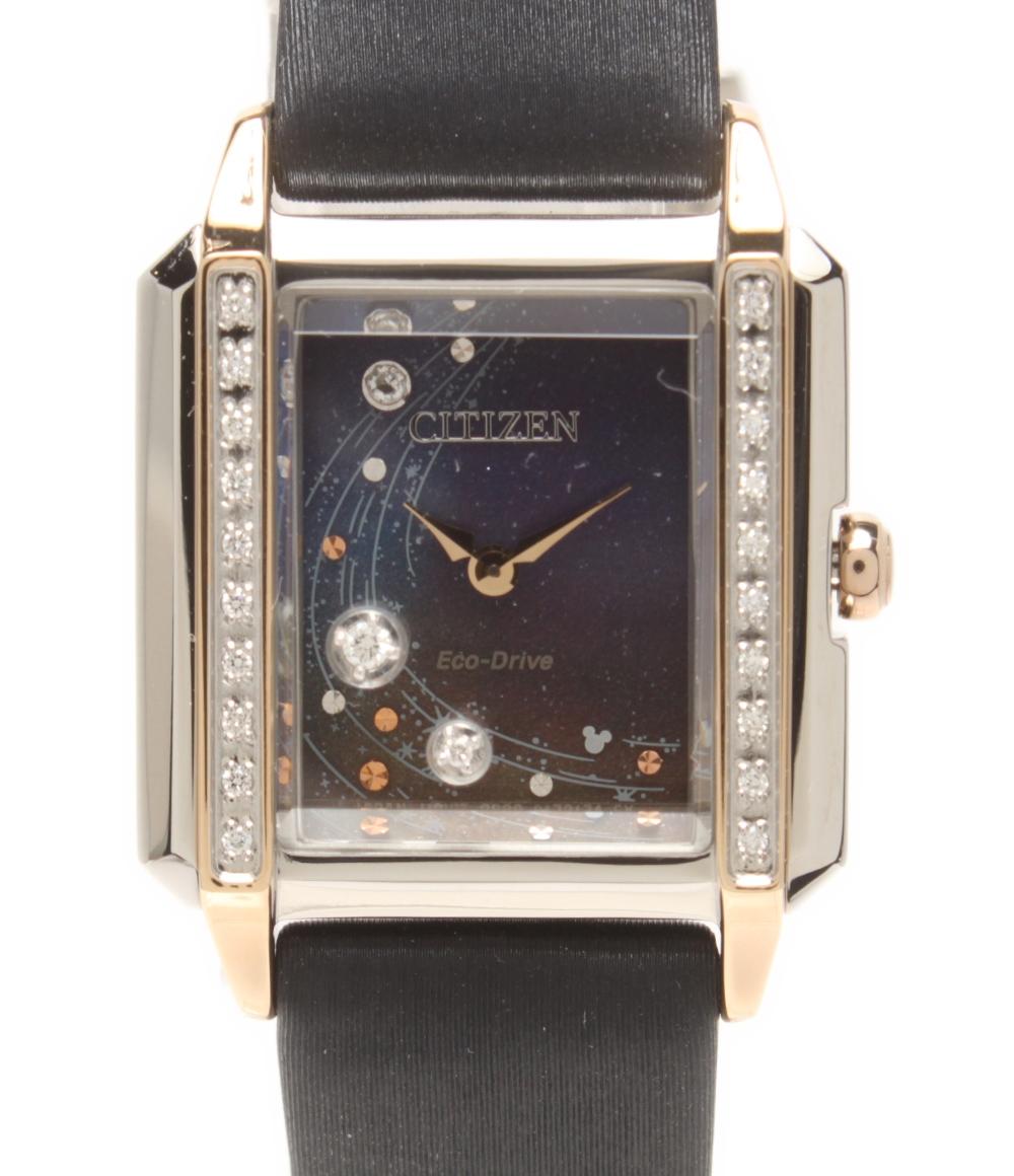 美品 シチズン 腕時計 エル ディズニーコレクション ソーラー EG7065-06L レディース CITIZEN